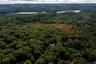 Aerial showing accessibility of the Croton Reservoir.