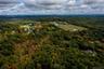 Aerial of Hilltop Hanover Farm at the other end of the Croton Heights neighborhood.