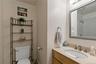 Full hall bath on main level.