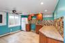 Full finished basement with egress window and two rooms and bathroom - walk-out access