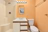Lower level bathroom.