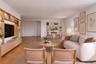 Livingroom staged with living and dinning space