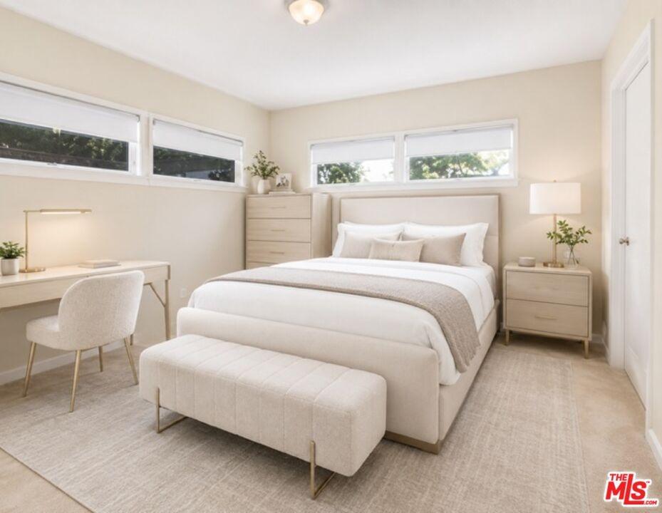 Bedroom digital rendering