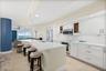Large kitchen island