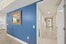 Hallway to guest bedrooms