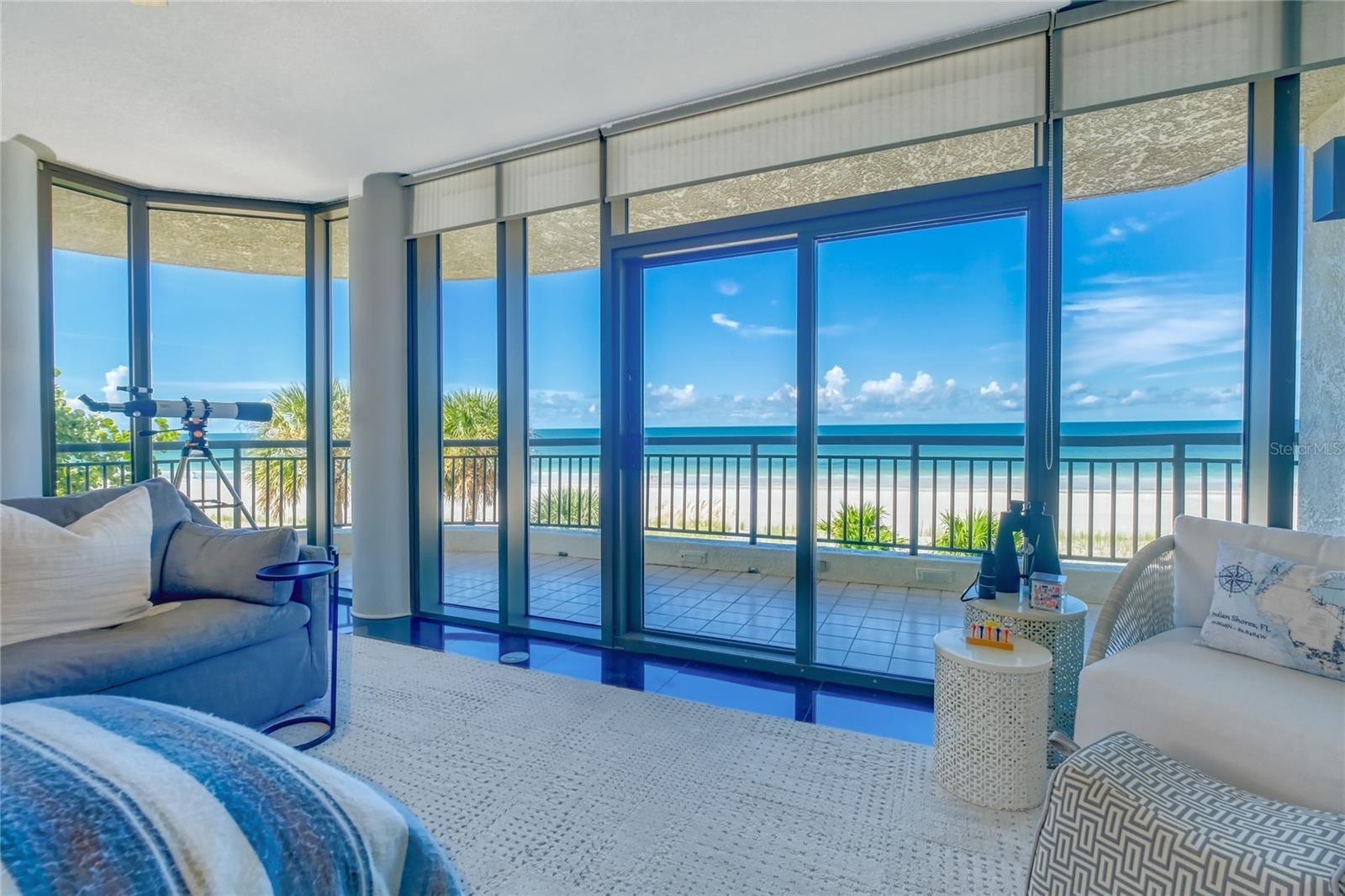 Step out onto your private wrap around terrace.