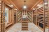 Temp controlled wine cellar