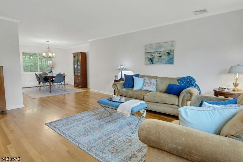 Living Room open to Dining