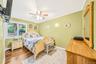 Second Bedroom with Lighted Ceiling Fan