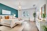 Primary Bedroom Staged