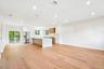 Open concept living room and dining room