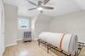 Upstairs apartment bedroom