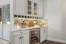 A designated space for wine, beverages and coffee is the perfect place to start your morning!