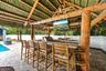 Seating for 6+ at your complete outdoor grill and bar!