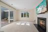 Family Room w/ slider to patio