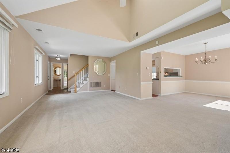 Living Room into Dining Area