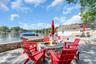 Lakeside firepit