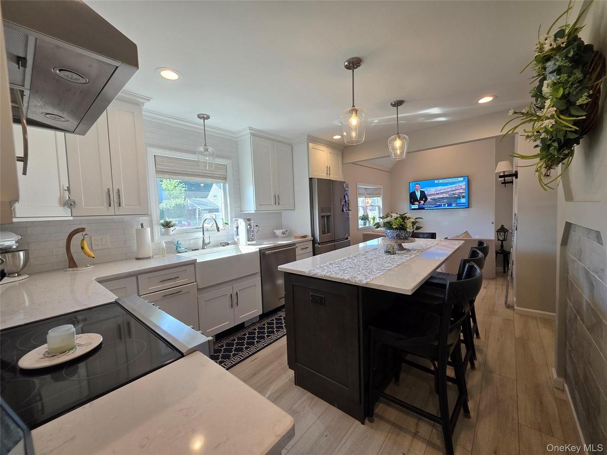 NEW Stunning Custom Kitchen-casement window with custom window treatments