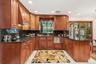 Timeless cherry cabinets