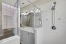 Large walk in shower
