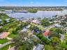 Aerial perspective highlights just how close the home is to local marinas and the waterfront lifestyle Ozona is known for.