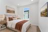 Virtually Staged - A second guest bedroom is featured in this guest house.