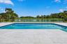 Lovely pool area with desireable North South exposure!