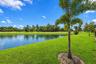 180 degree private and unobstructed lake and golf course views.