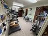 currently a workout area in this space in the basement