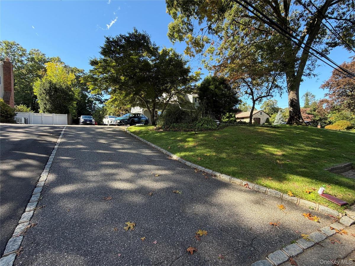 More than generous parking, very long driveway