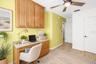 Virtually Staged: Bedroom 2 - Home Office with dual desks