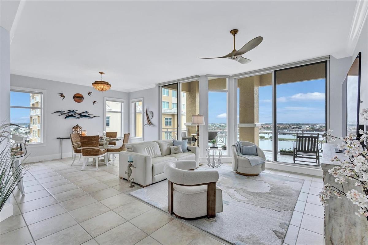 Great Room - Living Room & Dining Room