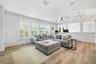 Second floor loft has endless possibilities: media room, home gym, playroom, home-schooling classroom...