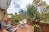 Deck off of kitchen