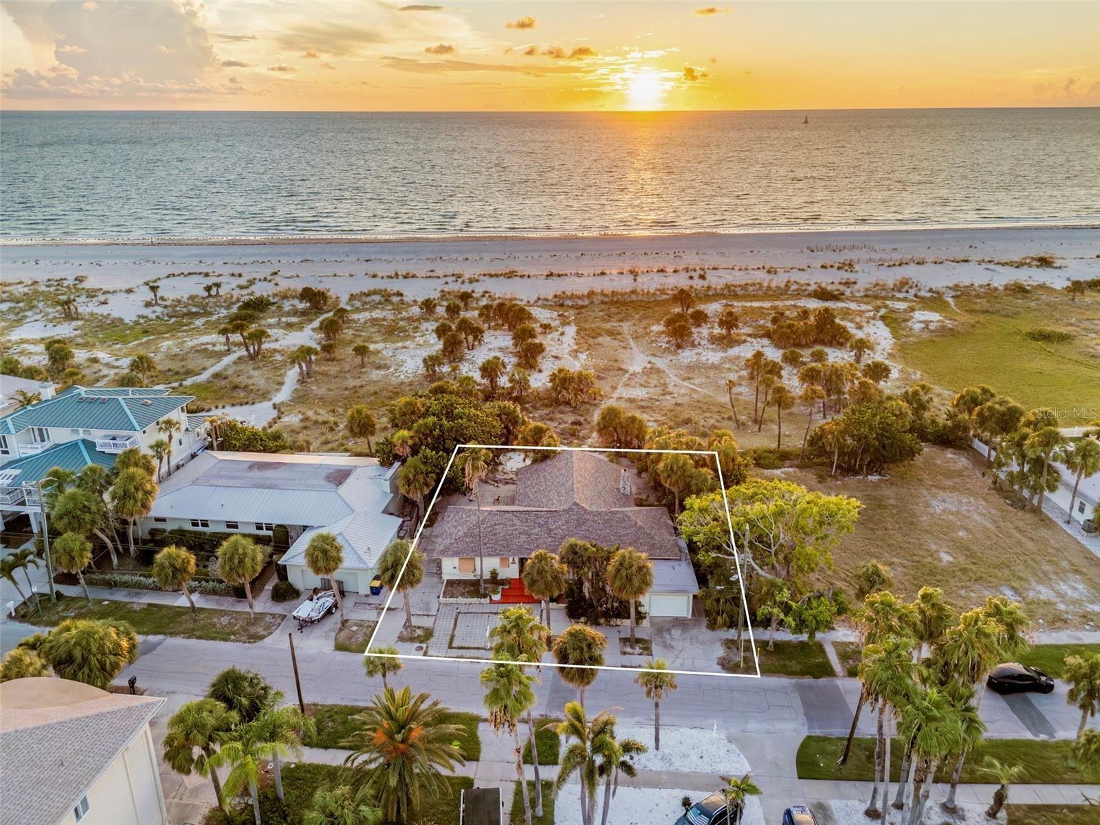 Beachfront property!