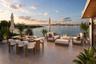 Rooftop deck, virtually staged