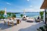 Rooftop deck, virtually staged