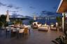 Rooftop deck, virtually staged