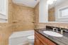 Bathroom with tub