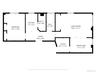 First Floor - 776 Sq ft