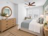 Virtually Staged: Bedroom 3 with Plantation Shutters