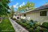 grass was virtually staged and same with the additonal plantings.