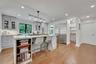Kitchen with walk-in chef's pantry