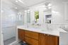 Alternate view of primary bathroom