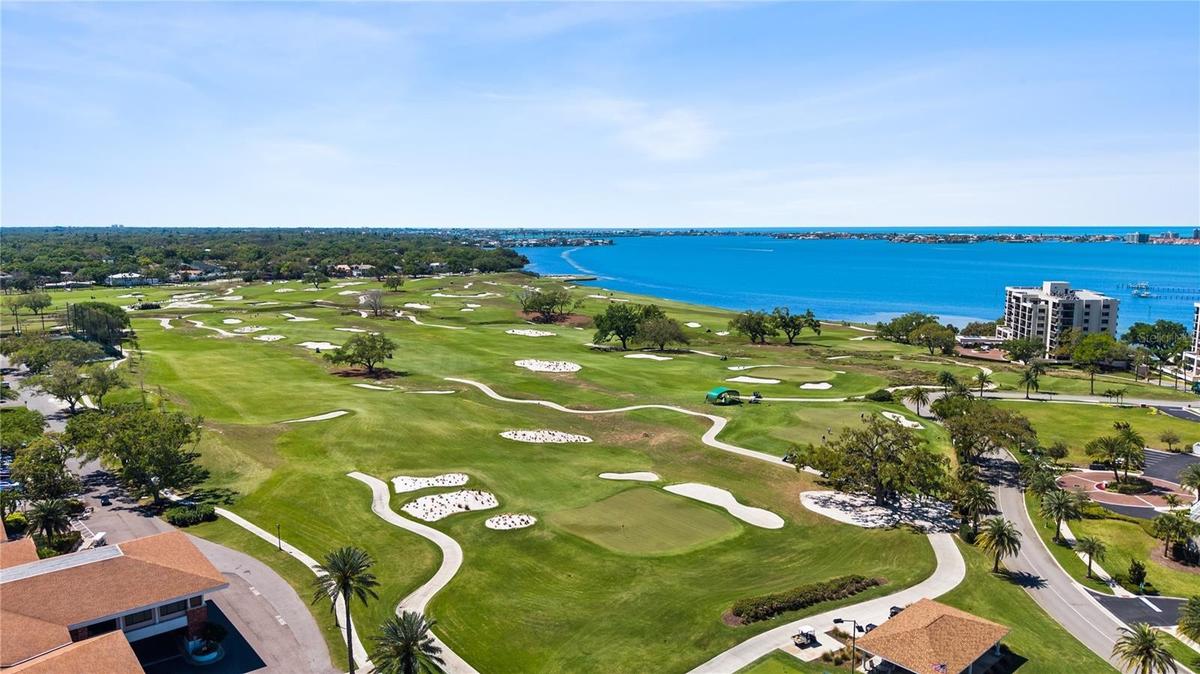 Belleair Country Club Golf Course Arial Viem