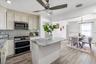 Kitchen Open to Dining Area