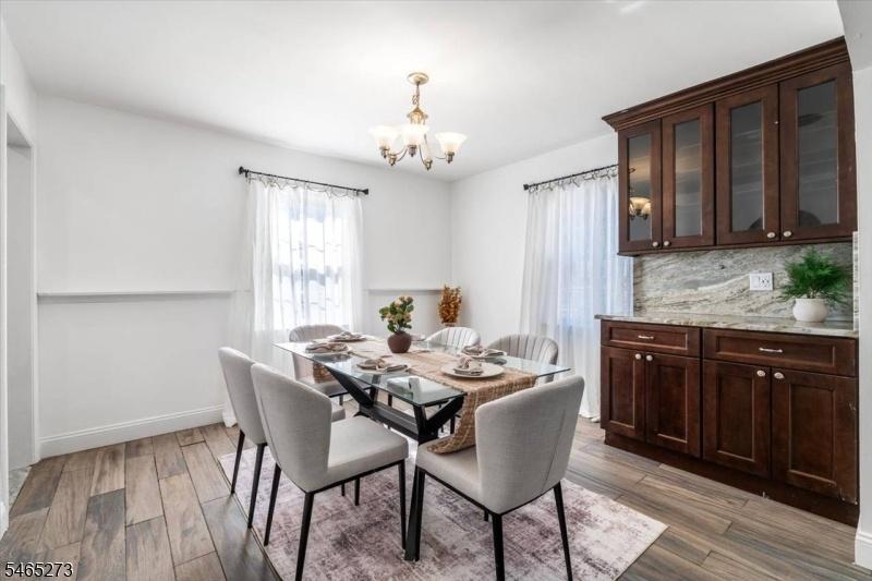 Dining Area with Coffee Bar
