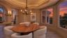 Enjoy unforgettable Florida sunsets from the elegance and comfort of the formal dining room.