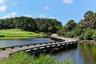 Scenic pathways, water features and manicured golf course surroundings showcase the natural beauty of The Oaks.