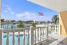 Virtually staged Balcony view from living room